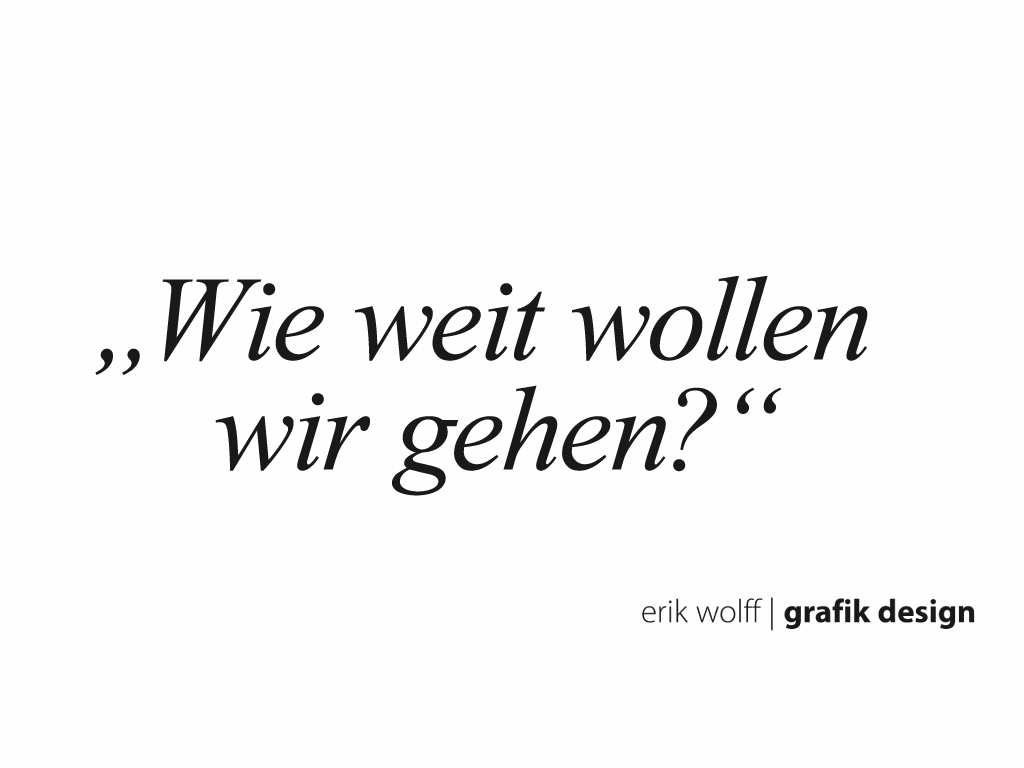 erik wolff | grafik design